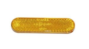 Reflector zijscherm et2-4/vespa lx/vespa s/zip2000 oranje 58231r