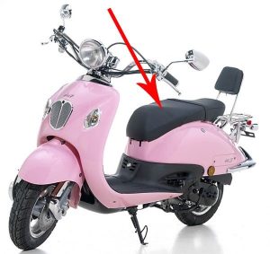 Buddyseat china retro/torino zwart orig 110100000bz