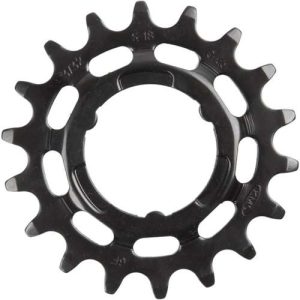 KETTINGWIEL FIETS KMC 19T DOORGEZET 3/32" SH ZW