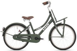 Bikefun Load 20" meisjesfiets met remnaaf - kaki
