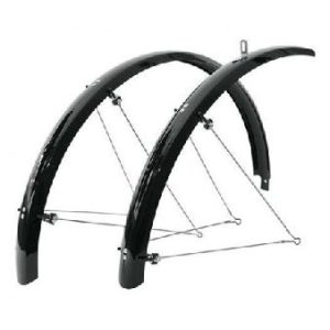 Spatbordset 28" 50 mm kunststof compleet met