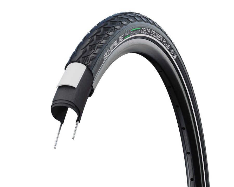 BUB 28X11/2 SC 40-635 R DELTA CRUISER PLUS GPG ZW - Afbeelding 2