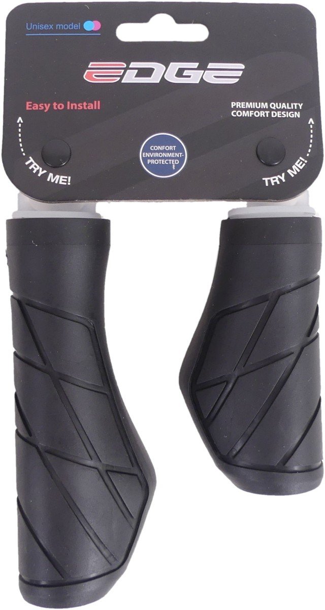 Handvatset Edge Urban 135/95mm - zwart